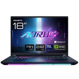 Gigabyte AORUS MASTER 18 BZHC6FRD45SP - 18" QHD+ 240Hz Mini-LED U9-275HX RTX 5090 64Go 2To W11P