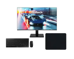 ASRock CL27FFB - 27" FHD 144Hz IPS 1ms FreeSync + Clavier souris tapis