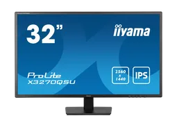 Iiyama PROLITE X3270QSU-B1 - 31.5" QHD 100Hz IPS 3ms HUB USB Adaptive Sync