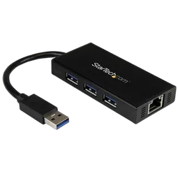 StarTech Portable USB 3.0 Hub w/Gigabit Ethernet