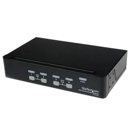 StarTech 4 Port VGA USB KVM Switch with Hub