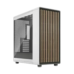 Fractal Design North XL Chalk White TG Clear - MT/Sans Alim/E-ATX