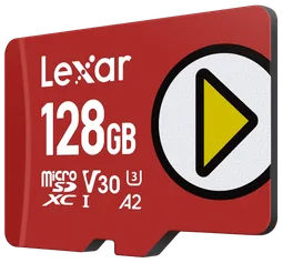 Lexar Micro SDXC 128Go Class 10 U3 V30 A2 LMSPLAY128G-BNSNG