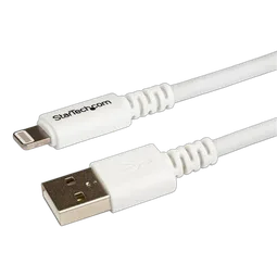 StarTech 10 ft White 8-pin Lightning to USB Cable