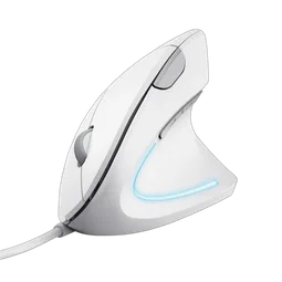 Trust VERTO WIRED ERGO MOUSE WHITE
