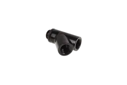Alphacool Connecteur en Y 45° Noir - G1/4