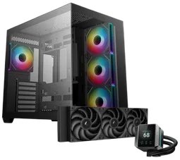 Deepcool CG530 4F Noir + Mystique 360 LCD - Noir