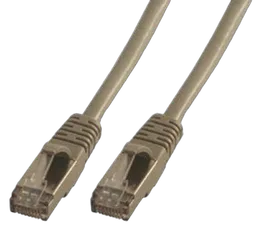 MCL Samar CAT6A F/UTP Patch cable - 5 m Grey