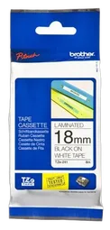 Brother Tape/18mm black on white f P-Touch TZE