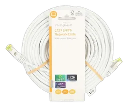 Nedis Câble RJ45 CAT7 S/FTP mâle/mâle - 20m - Blanc