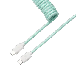 Keychron Cable Coiled Aviator - USB C - Menthe
