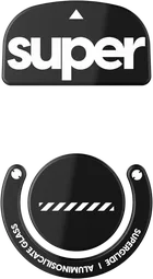 SuperGlide Patins Verre V2 - Logitech GProX Superlight - Noir