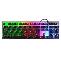 The G-LAB Keyz Neon - Membrane - Filaire - RGB - Noir