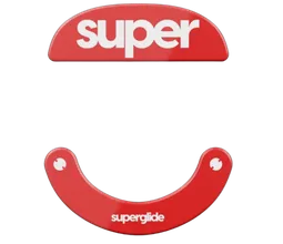 SuperGlide Patins Verre V2- Pulsar X2/X2Mini/X2V2/X2H - Rouge