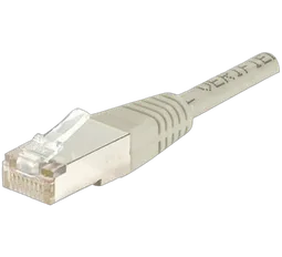 Cordon RJ45 catégorie 6 F/UTP gris - 3 m