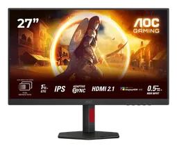 AOC U27G4R - 27" 4K/160Hz ou FHD/320Hz Fast IPS 0.3ms Pivot Compatible G-Sync