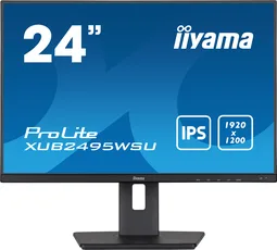 Iiyama XUB2495WSU-B5 - 24.1" FHD+ 60Hz IPS 5ms Pivot VGA DP HDMI