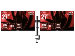 M.RED 2 x OptiSync 27" QHD 200Hz IPS 1ms G-Sync + support double