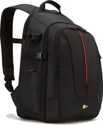 Case Logic Nylon SLR Backpack full-size black/red (DCB309K)