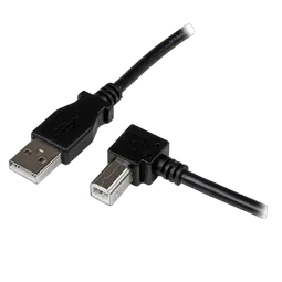 StarTech 2m USB 2.0 A to Right Angle B Cable M/M