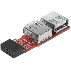 Adaptateur 2 ports USB2.0 internes sur Carte Mere