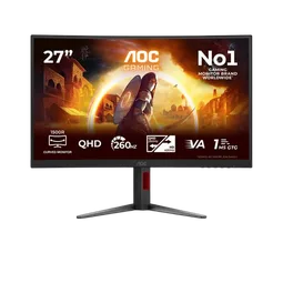 AOC G4 CQ27G4Z2 - 27" CURVE QHD 260Hz Fast-VA 1ms HDR