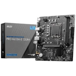 MSI PRO H610M-E - H610/LGA1700/DDR5/mATX