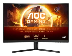 AOC CQ32G4VE -  31.5" CURVE QHD 180Hz Fast-VA 0.5ms Adaptive Sync