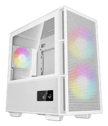 Deepcool CH360 DIGITAL Blanc - GT/Sans Alim/Micro-ATX