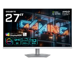 Gigabyte MO27Q2A ICE - 27" QD-OLED QHD 280Hz USB-C KVM G-Sync