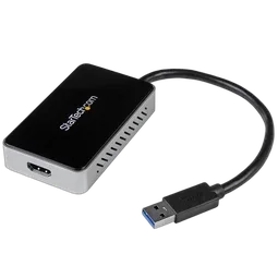 StarTech USB 3 to HDMI Adapter w/1-Port USB Hub