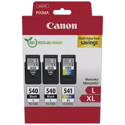 Canon Pack Noire*2 + Couleur - PG-540Lx2/CL-541XL MULTI