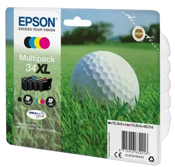 Epson - Noir, Cyan, Magenta, Jaune - C13T34764020