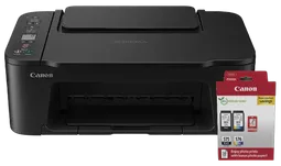 Canon PIXMA TS3750i Black + Cartouche d'encre PG-575/CL-576 pack 2 couleurs