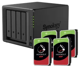 Synology DS925+ - 4 Baies avec 4 disques de 8To IronWolf