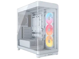 Corsair Frame 4500X LX-R RGB Link Blanc - MT/Sans Alim/E-ATX