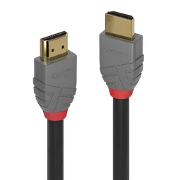 Lindy Câble HDMI 2.0 Line Highspeed + Ethernet mâle/mâle - 0.5m