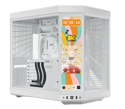 Hyte Y70 Touch Infinite Blanc - MT/Sans Alim/ATX