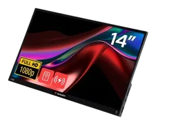 Verbatim Portable 14" FHD Touch Monitor LIGHT wit