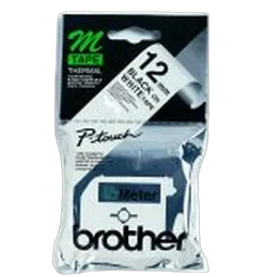 Brother Tape/black on white blister