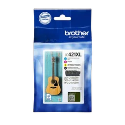 Brother - Noir, Cyan, Magenta, Jaune - LC421XLVAL