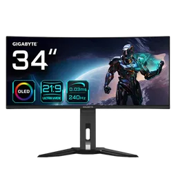 Gigabyte MO34WQC2 - 34" CURVE OLED UWQHD 240Hz 0.03ms USB-C
