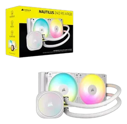 Corsair NAUTILUS 240 ARGB Blanc-Seconde Vie