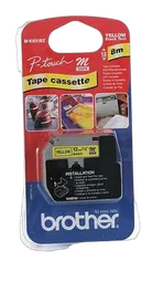 Brother BLISTER DE 1 RUBAN NOIR/JAUNE