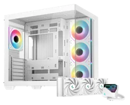 Deepcool CG530 4F Blanc - MT/Sans Alim/ATX + LT720 360mm Blanc