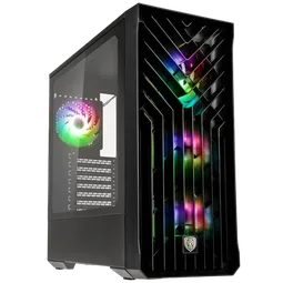 Kolink Unity Cascade ARGB Noir - MT/Sans Alim/E-ATX