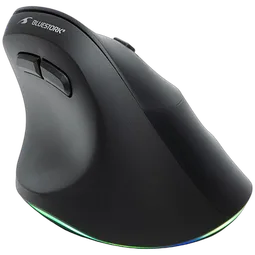 Bluestork Ergo Lumi - Sans-Fil - RGB - Noir