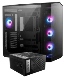 MSI MAG PANO 100R PZ Noir + MPG A1000GS PCIE5 Noir