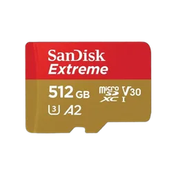 Sandisk Extreme microSDXC 512GB+SD 190MB/s