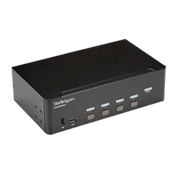 StarTech KVM Switch/USB Hub4 Dual Monitor Display